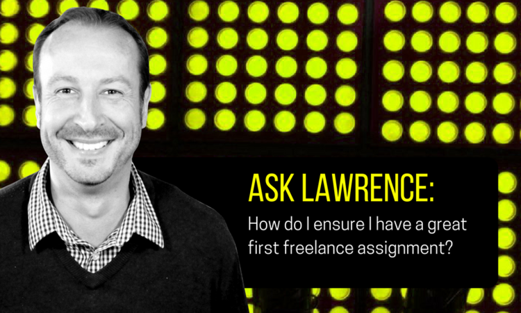 Lawrence Akers First Freelance Assignment