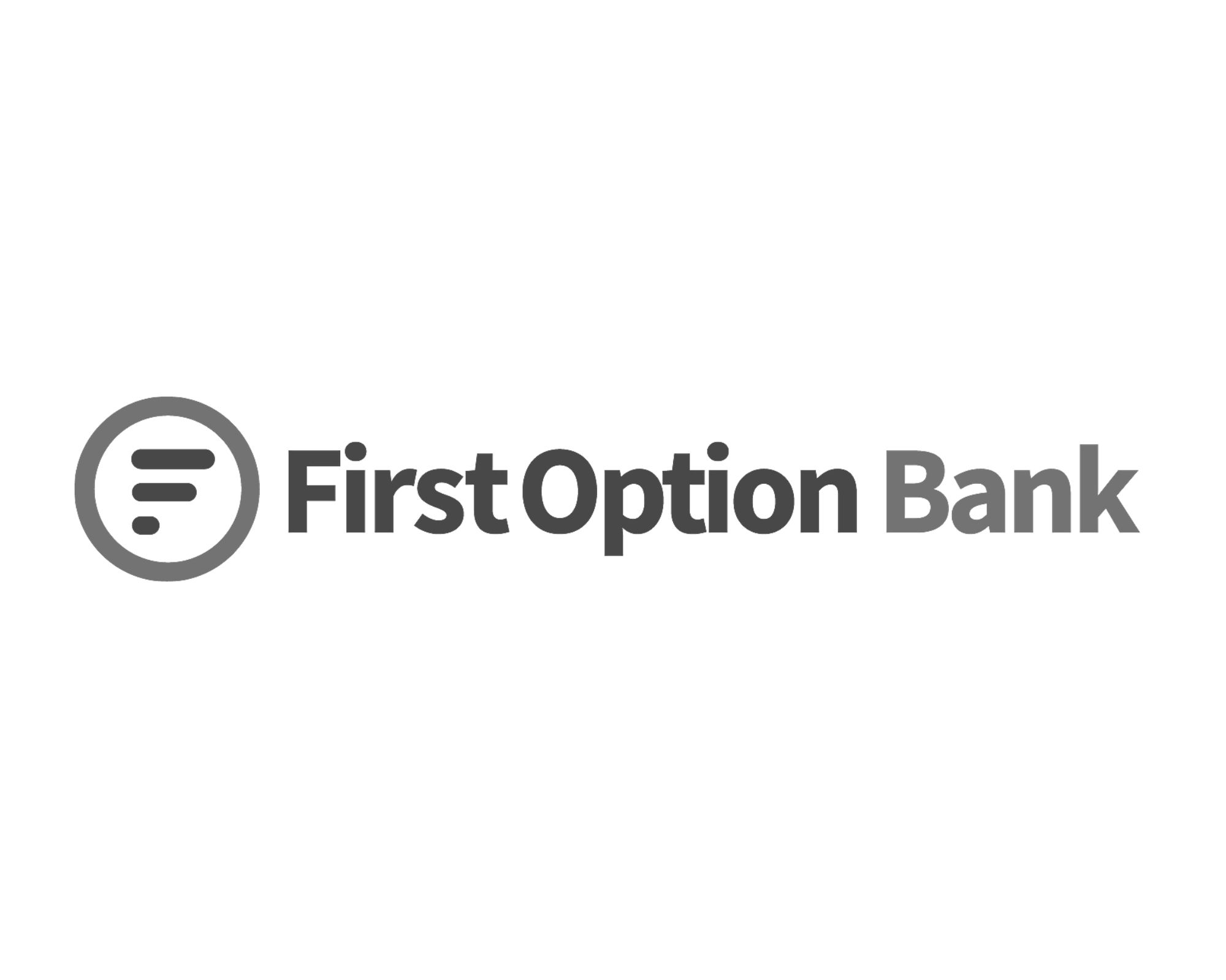 First Option Bank logo